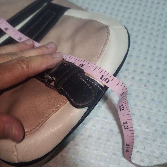 MULTISAC EUC BLUSH CREAM FAUC LEATHER CROSSBODY BAG - Picture 5 of 9